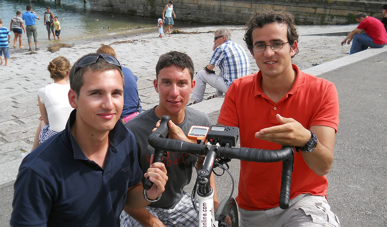 Das Team aus Maximilian Fischer, Nikolas Hör und Arik Elimelech. Bild: Vöckt, SK 2012